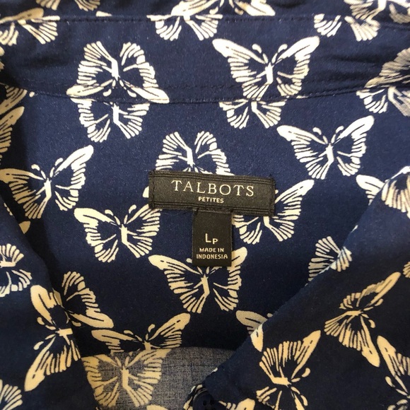 Talbots, Size LP, super pretty light airy blouse. - Picture 6 of 9